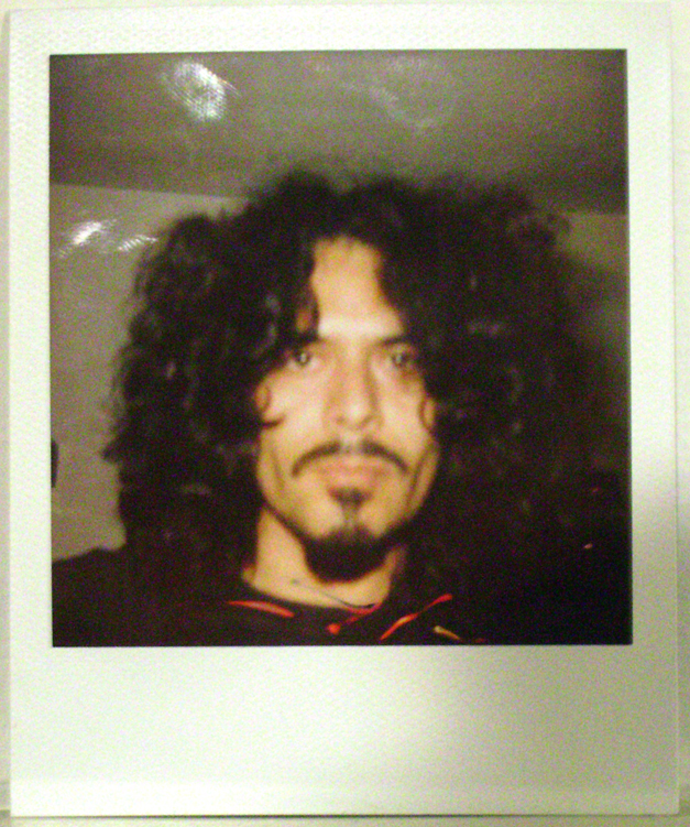 A polaroid portrait of a person.
