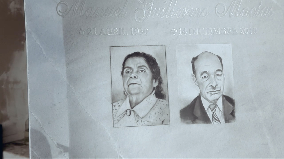 An image of two illustrated portraits.