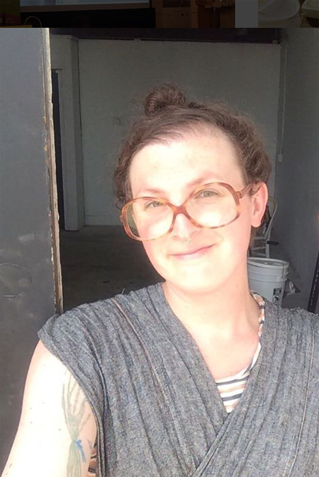 A portrait of a person.