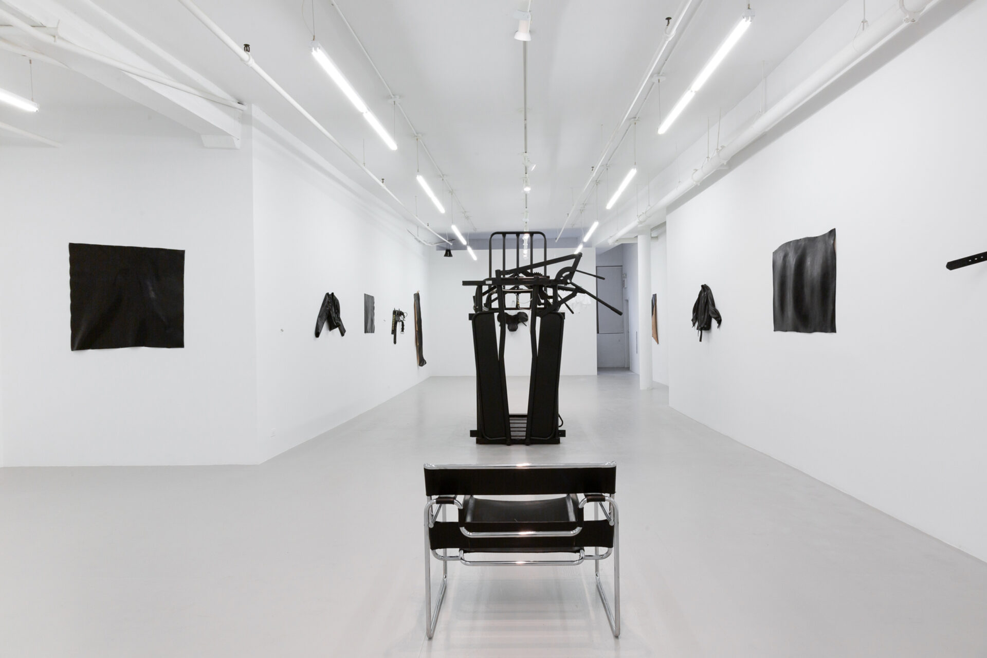 A large white gallery