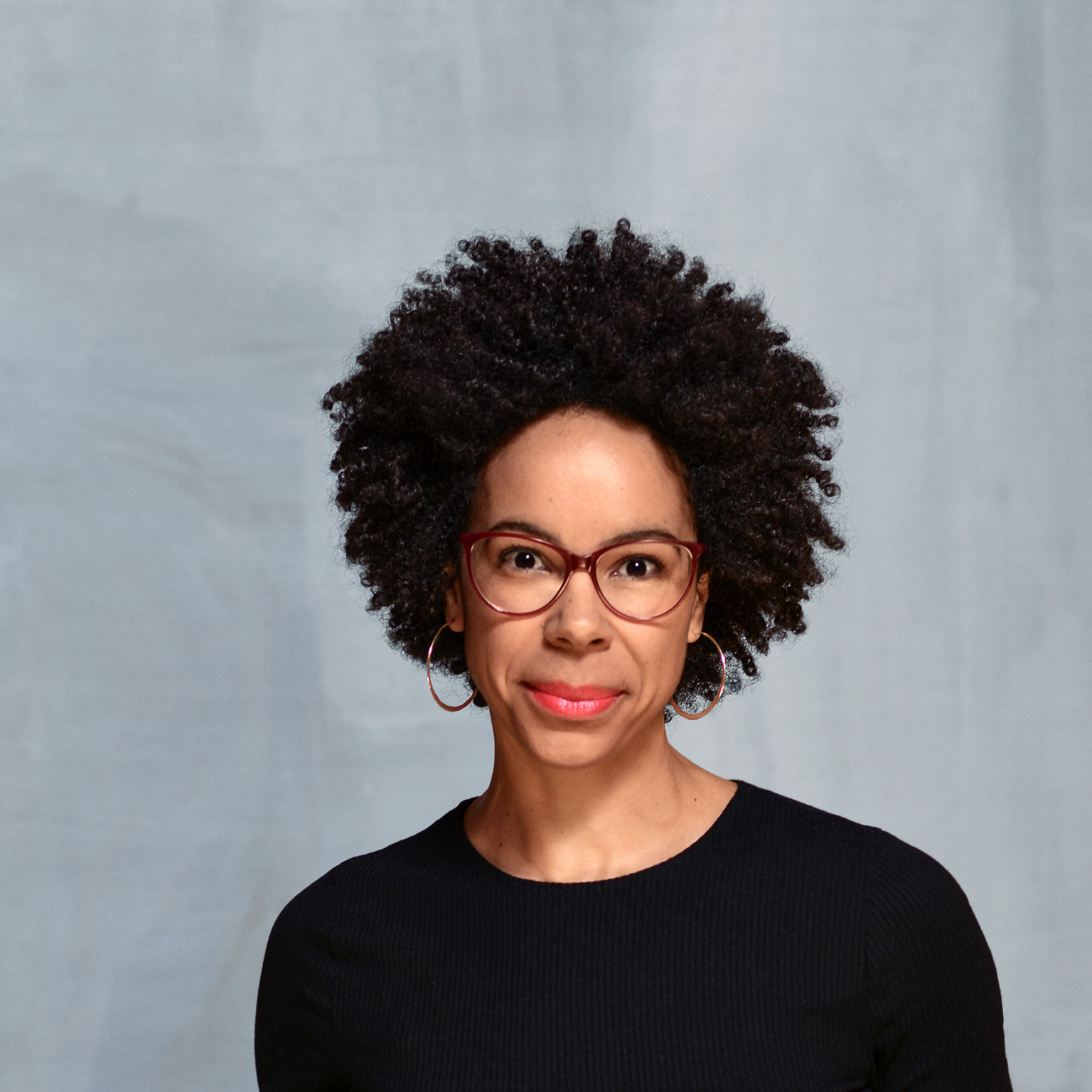 A portrait of Ayana Elizabeth Johnson