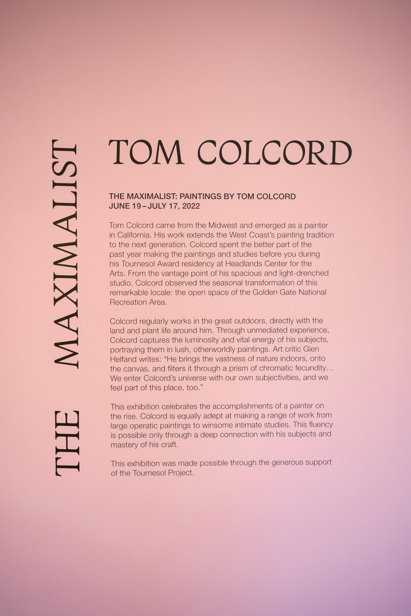 A wall of text reading