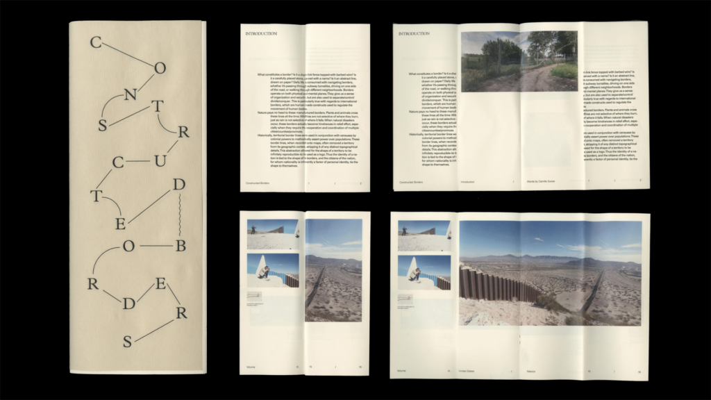 A book called Constructed Borders.